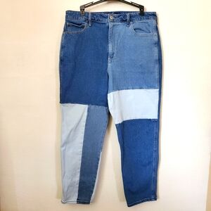 15R 32 Hollister Patchwork Jeans